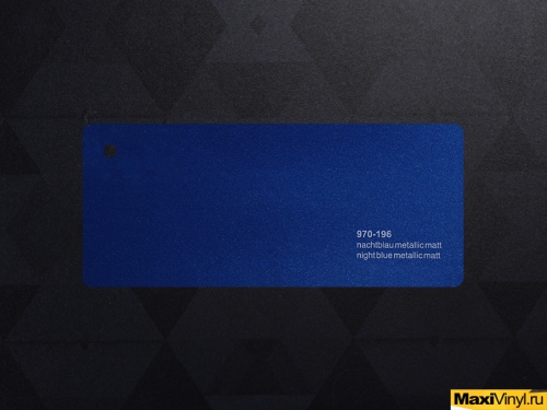 95-Oracal-970-Night-Blue-Metaф970-196 Night Blue Metallic Matt<br>Темно-синий матовый металликllic-Matt-970-196